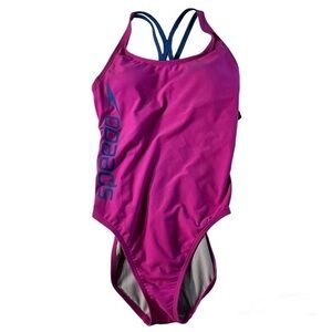 Speedo Women's One-Piece High Cut Swim Suit